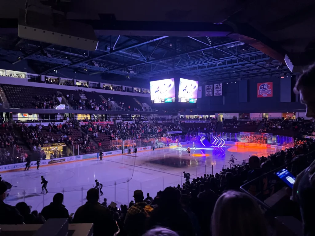 Bakersfield Condors Fighting Cancer Jersey Game Night 2024