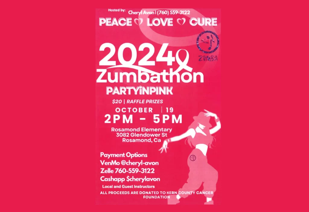 2024 Zumbathon Party in Pink